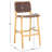 Alston Upholstered Counter Stool with Solid Wood Frame-91764098-91764103