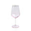 Rainbow Handmade Wine Glass