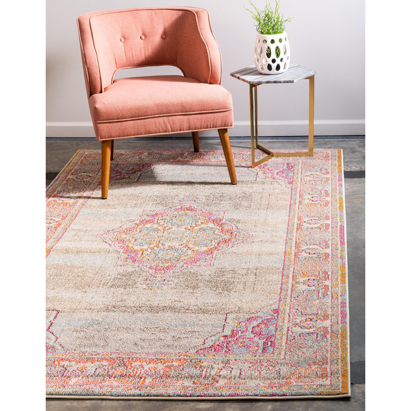 Washable Oriental Indoor Rug, Rectangle 10'6" x 16'5"