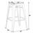 Moise Counter Stool with Steel Frame-537063291
