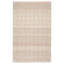 Tapis taupe unique de 5 pi 1 po x 7 pi 11 po Delore