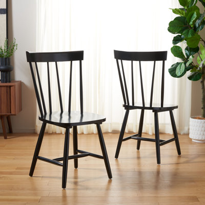London 17.72'' H Solid Wood Side Chair