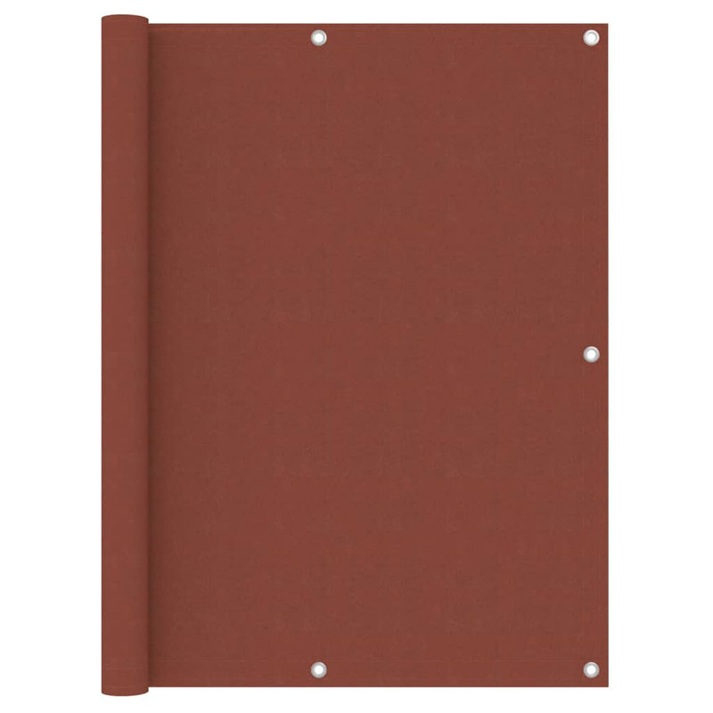 Tissu Oxford Vidaxl, L 118,1 po x P 47,2 po, Terre cuite