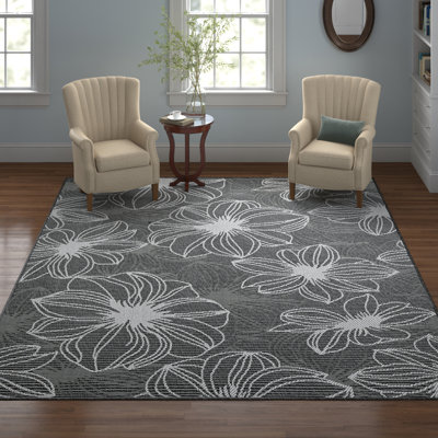 Rosmunda Floral Indoor / Outdoor Rug