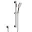 Douche à main 3 fonctions avec barre coulissante de 26 po et boyau d'arrosage de 59 po-113524232
