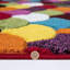 Nobles Looped/Hooked Black/Red/Pink Area Rug-39427353