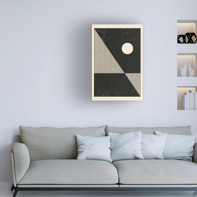 «Jay Stanley Minimal Abstract Series 12», art sur toile, H 32 po x l 22 po x P 2 po