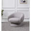 Fauteuil demi-tonneau pivotant Boucle-1413187167