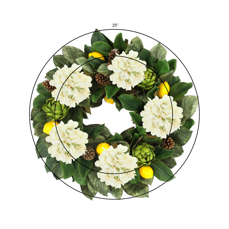 Hortensia artichaut et magnolia citron, Crème