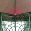 Pavillon de jardin d'extérieur en métal