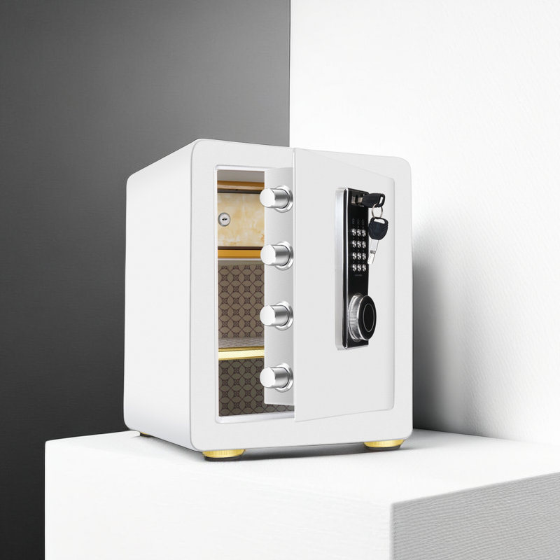 Safe Box Lock, White