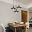 Sharpe 3 - Light Black Cluster Pendant