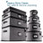 6-Piece Hard Shell Dinnerware Storage Set