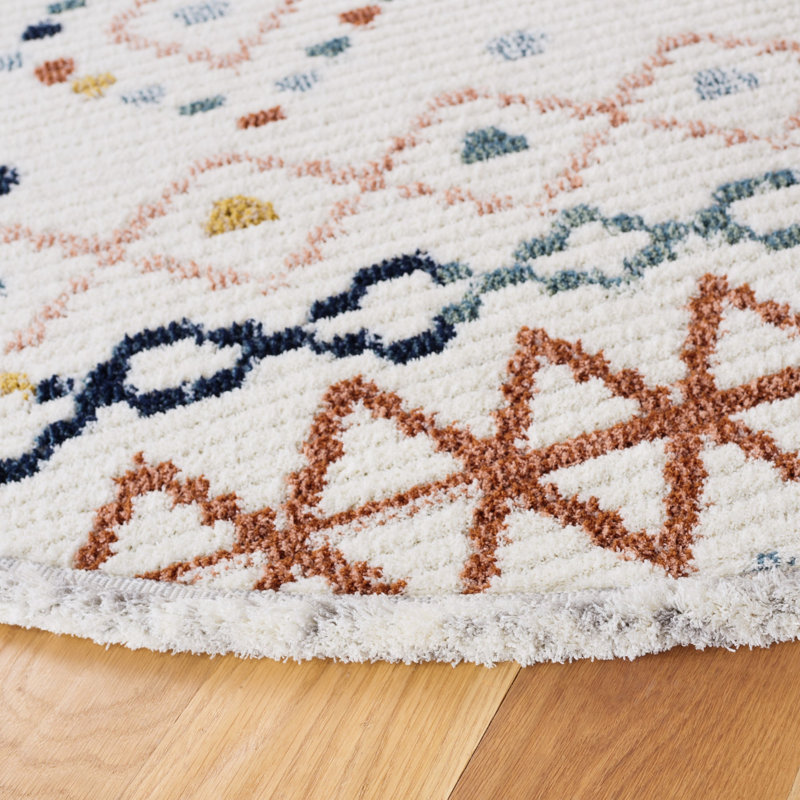 Ajalae Performance Southwestern Rug, Round 6'7"