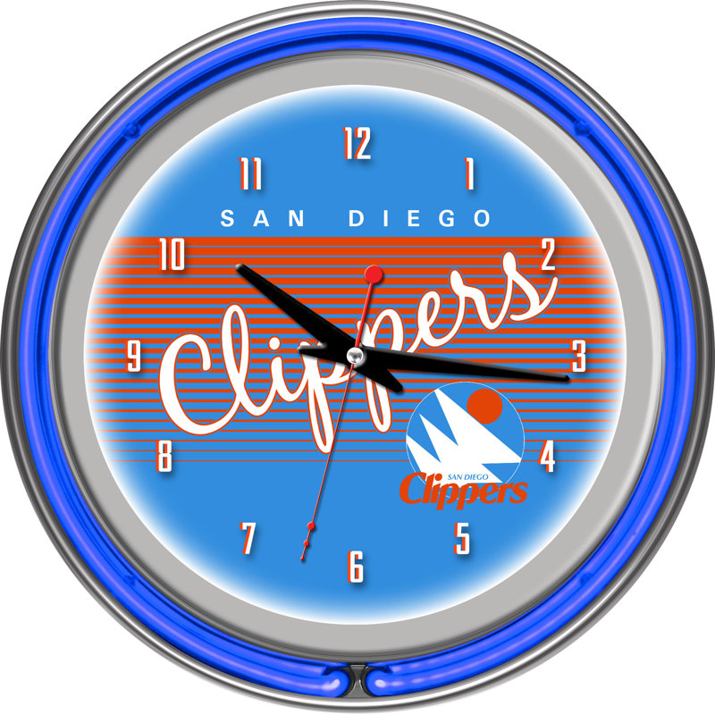 NBA Wall Clock, San Diego Clippers