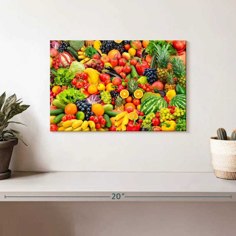Yarlin, fruits et légumes frais, H 8 po x l 12 po