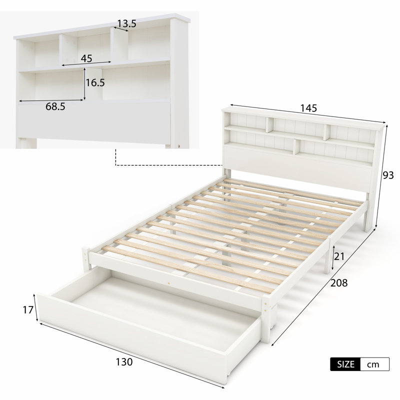 Colden Bed, Double (4'6)
