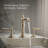 Artifacts Widespread Bathroom Faucet with Drain Assembly-19194446