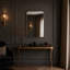 Miroir de salle de bain rectangulaire mural avec cadre en métal doré 24 x 36 pouces-941276490-941276475-894591488