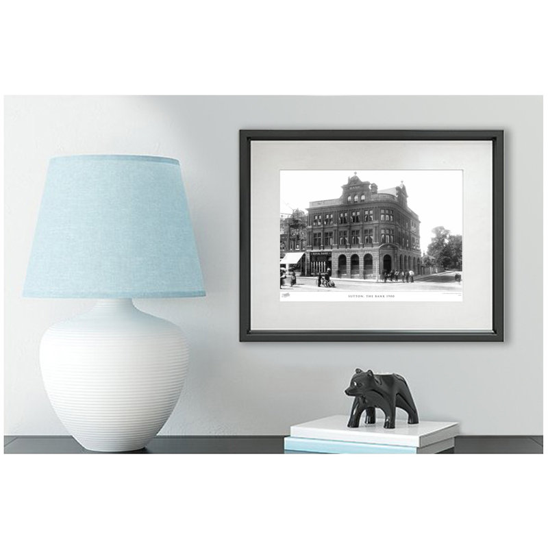 Sutton, The Bank 1900 by Francis Frith - Single Picture Frame Print, 45cm H x 60cm W x 2.3cm D