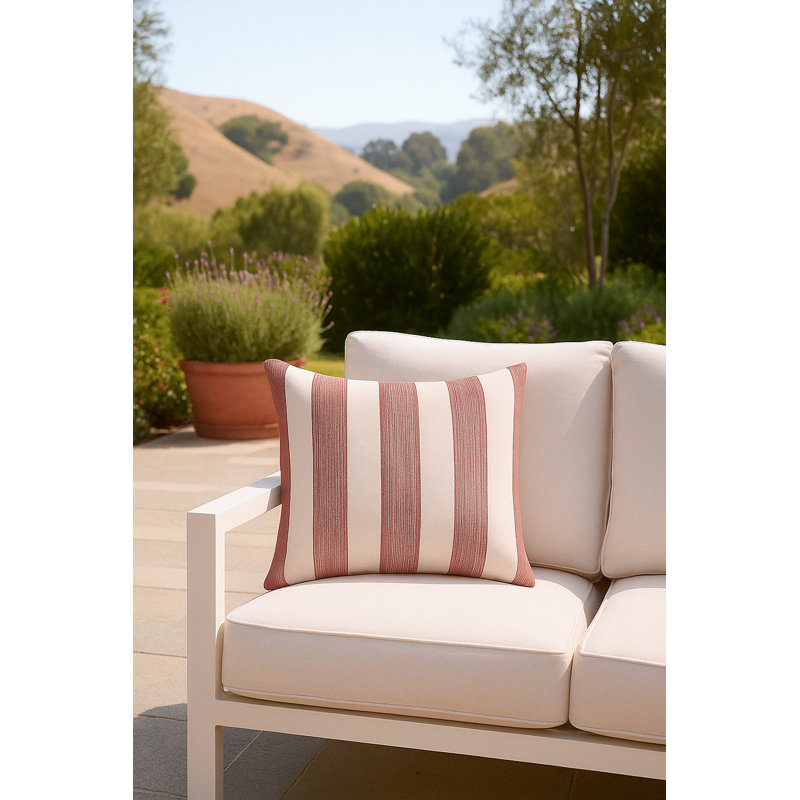 Outdoor Living Pillow Cover, Light Copper, Square 24"
