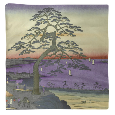 Utagawa Hiroshige Square Napkin