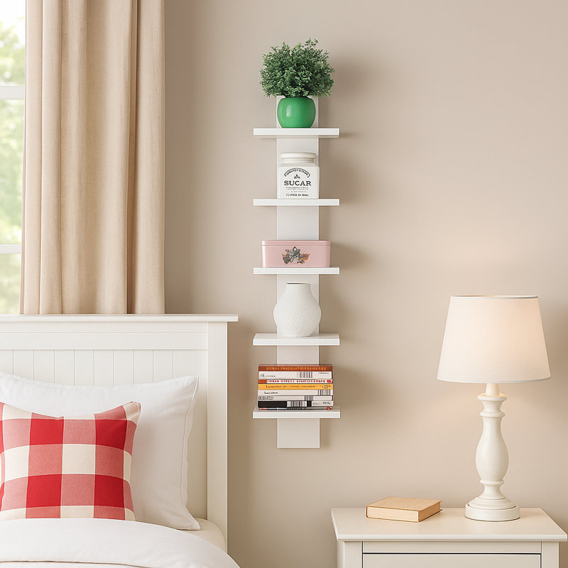 Waverley Etagere Bookcase, White