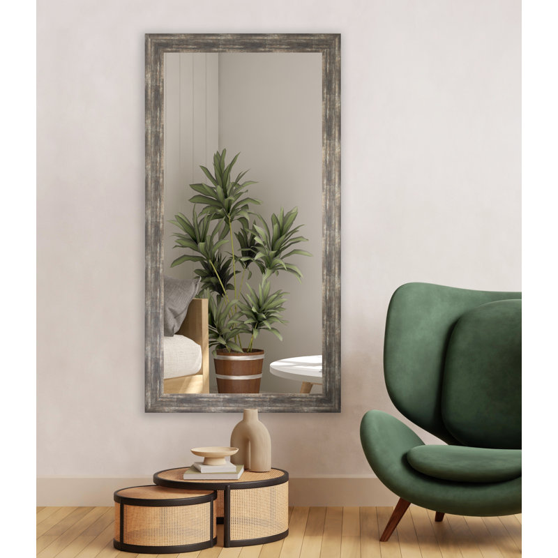 Engineered Wood Mirror, 33" x 78"
