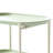 Moon Kitchen Storage Cart Nordic Internet Mobile Trolley, Double - Layer Design For Large Storage, T Shaped Structure, Artsy Style, Beech Wood Tone, Abs + Steel  Q235 Shelf And , Simple Design, 0