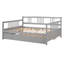 Lit de jour en bois avec lit gigogne simple-935233150-935233145