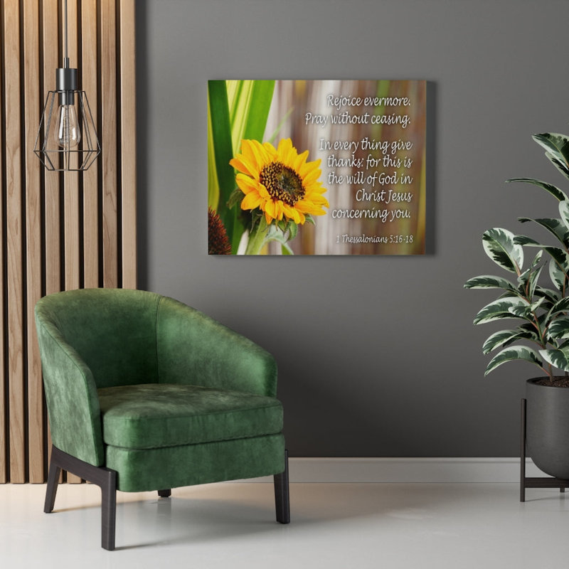 Rejoice Evermore - Wrapped Canvas Print, 61cm H x 76cm W