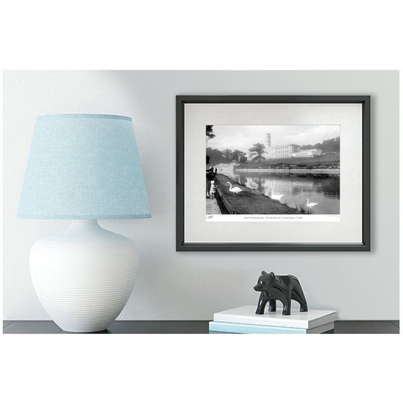 Nottingham, University College 1928 - Single Picture Frame Print, 28cm H x 36cm W x 2.3cm D