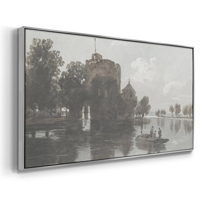 Série paysage - CDL XXVI - Toile tendue avec châssis encadré - Prêt à être accroché