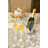Winter Wonderland Snowflake Champagne Glass S/2