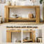Console 63 "avec tablette de rangement Boho