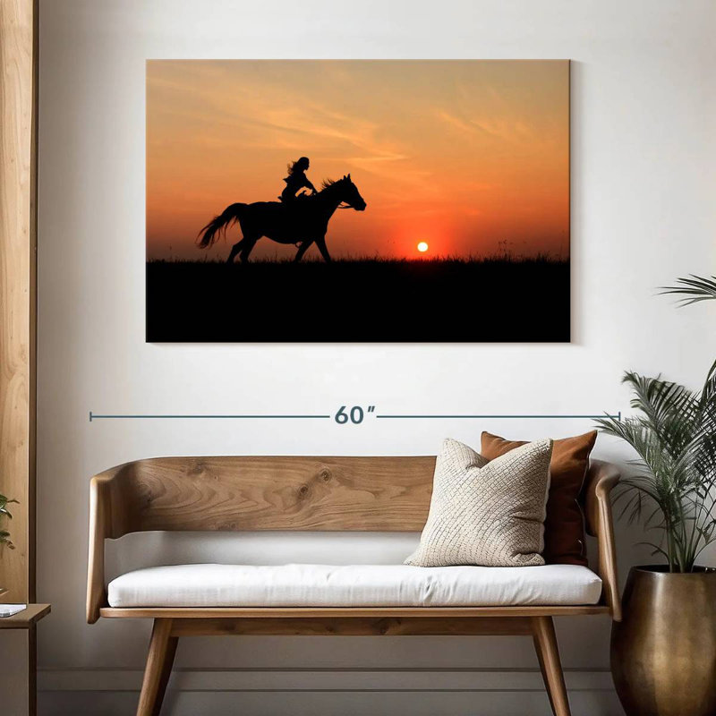 Mehar Female Equestrian Silhouette