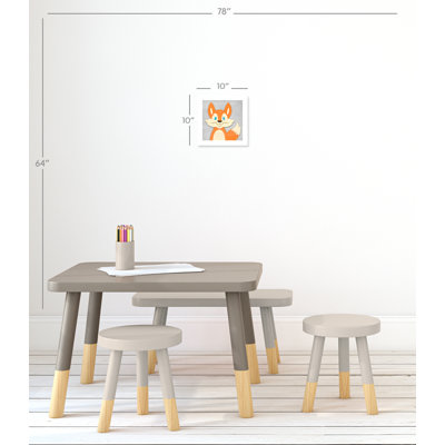 Cheery Fox Paper Print