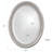 Borna Solid Wood Oval Mirror-1310660706