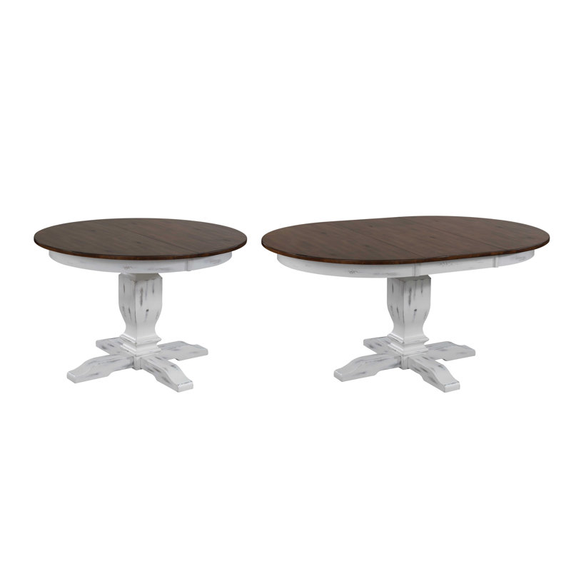 Hedit Extendable Solid Wood Dining Table