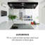 Valeria 90cm Island Cooker Hood