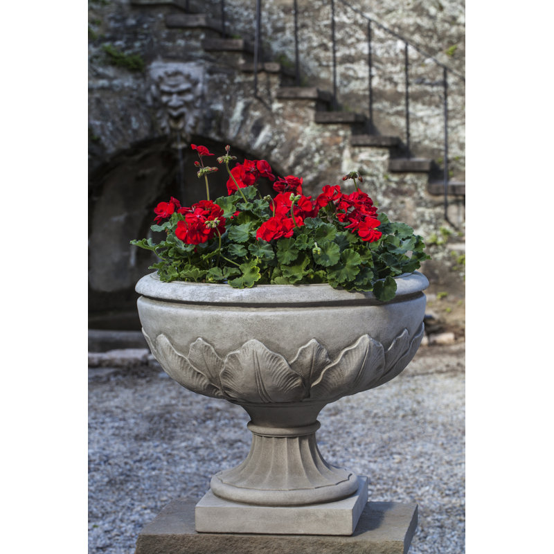 Newport Mansions Handmade Planter, Alpine Stone