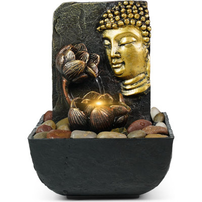 Desktop Zen Waterfall Meditation Fountain