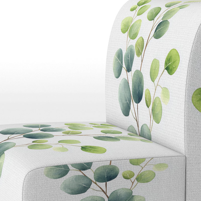 Fauteuil de chambre Eucalyptus, Slipper Armless