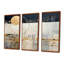 Pioche - ensemble d'art mural abstrait paysage-108313996-108314002