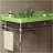 36" Freestanding Bathroom Console Iron Leg, NO Basin And Faucet, Chrome