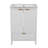 24 Inches Bathroom Vanity With Sink Combo, Modern Bathroom Vanity With Single Faucet Hole, Textured Door Panels And A Drawer, Pine Legs, Large Storage Space & Soft Close Hinges-1692936178
