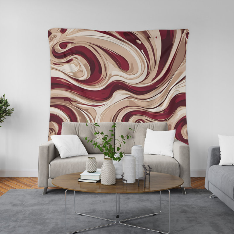 Tapisserie murale, H 88 po x l 104 po
