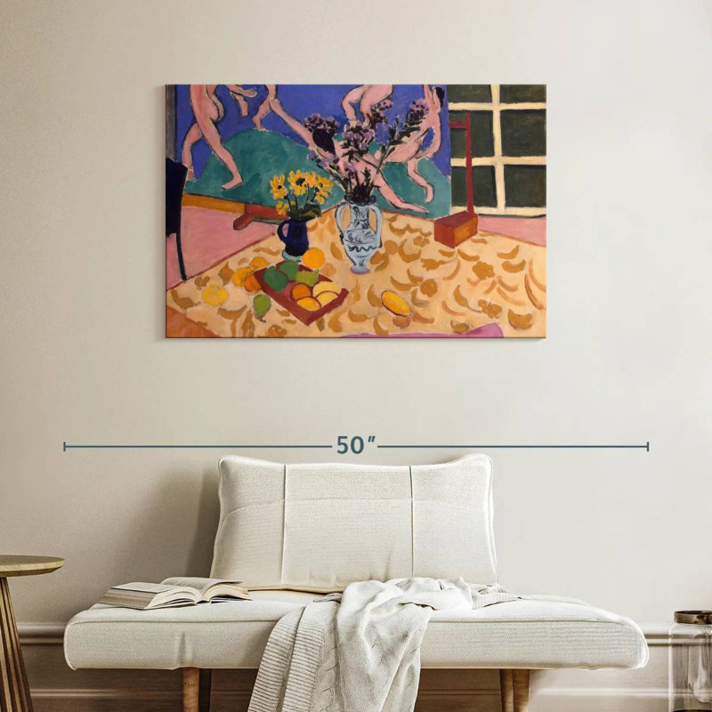 Harnek Still Life With The Dance, H 26 po x l 39 po