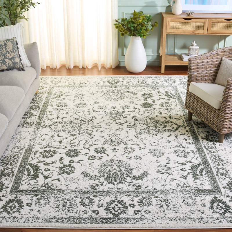 Tapis oriental Zetland Performance, Rectangle 8 po x 10 po