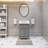 Goyette 24'' Single Bathroom Vanity with Marble Top-1197526942